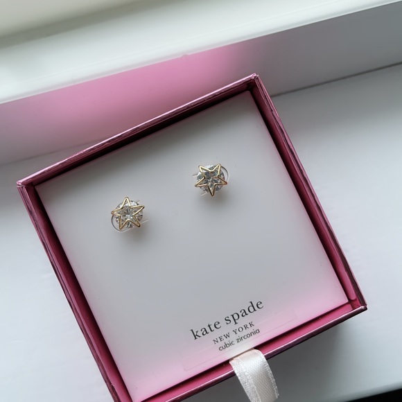 Kate spade something sparkly boxed star studs - Picture 6 of 7